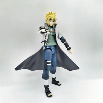 

Haocaitoy SHF S.H.Figuarts Comics Anime Figure Toys Namikaze Minato PVC 14CM Action Figure Model Toys For Gift
