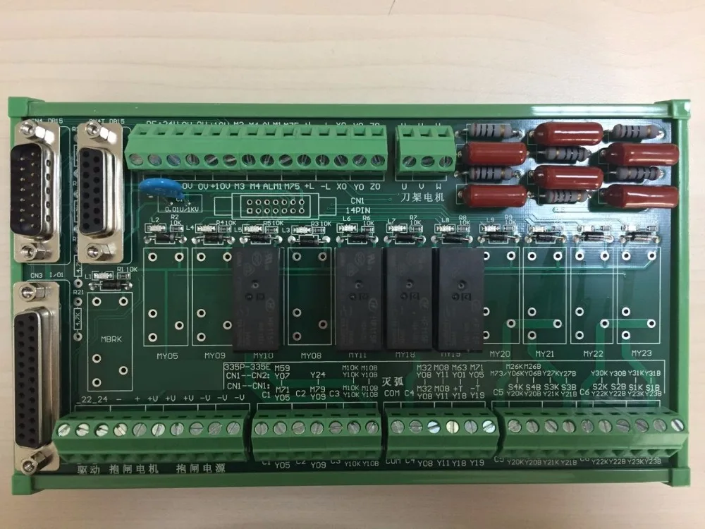 

IO card for NJ990TDb/MDb NJ1000TDb/MDb series controller with four relays