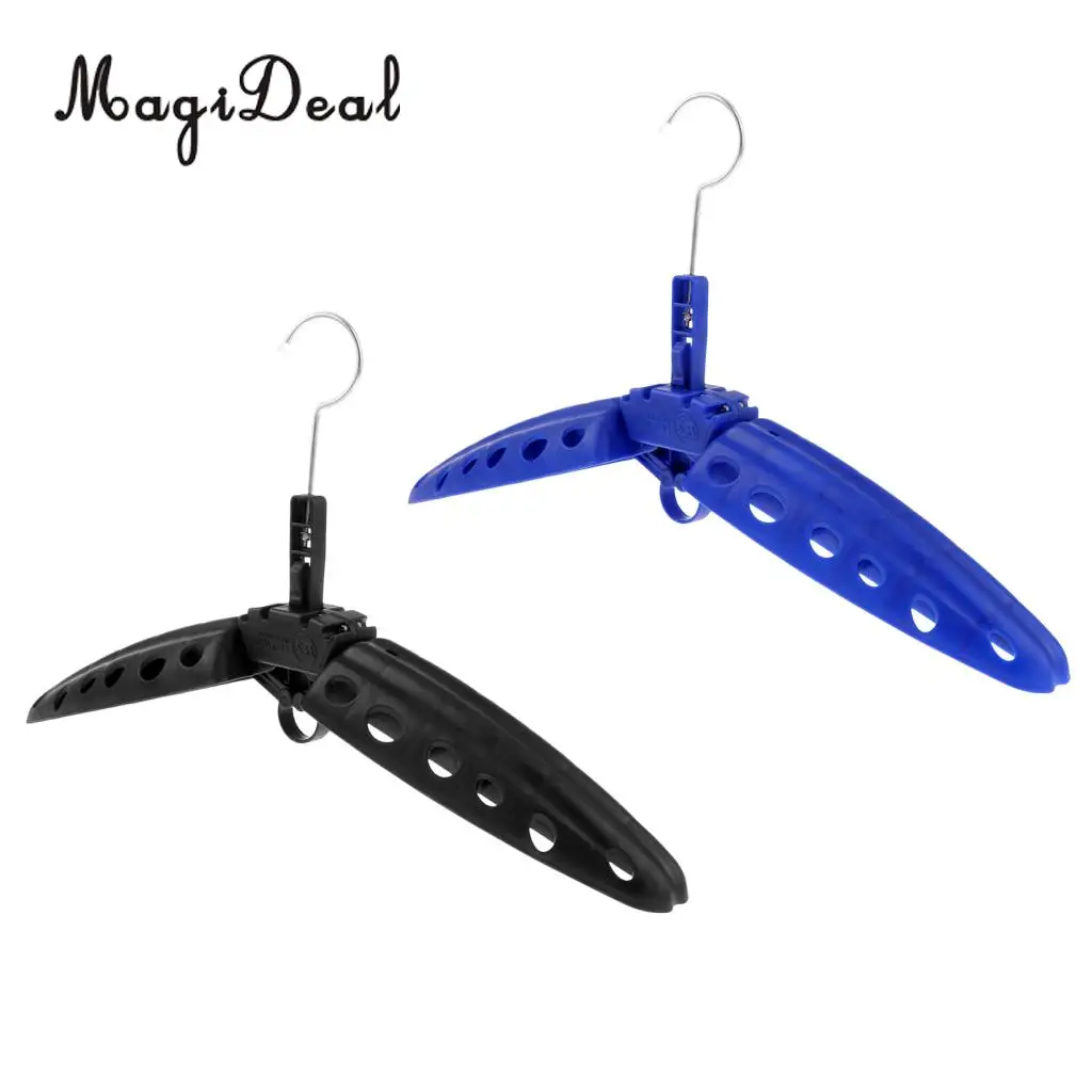 

MagiDeal 2 Pcs Multi-Purpose Scuba Diving Dive Folding Coat Hanger for Holding BCD, Wetsuit, or Dry Suit