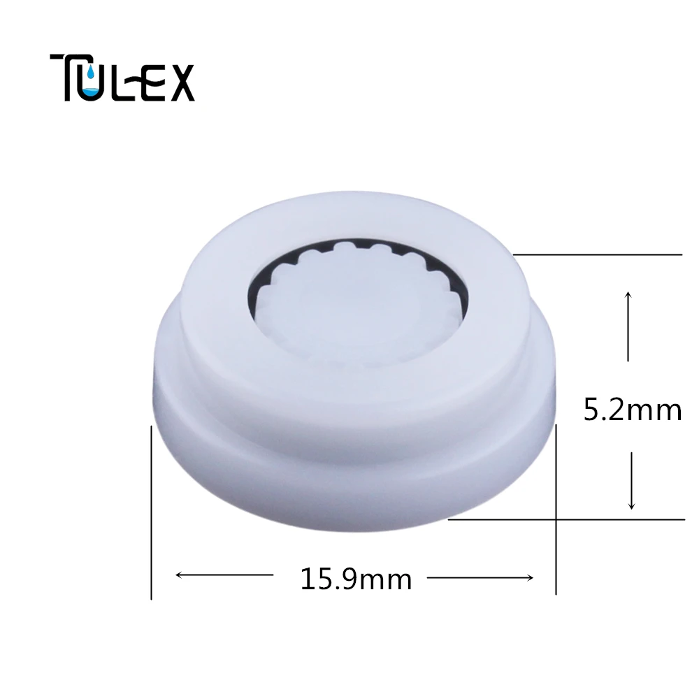 TULEX 16 мм водосберегающая 8л/мин насадка для душа регулятор потока воды ограничитель водосберегающий душевой смеситель набор для ванной комнаты