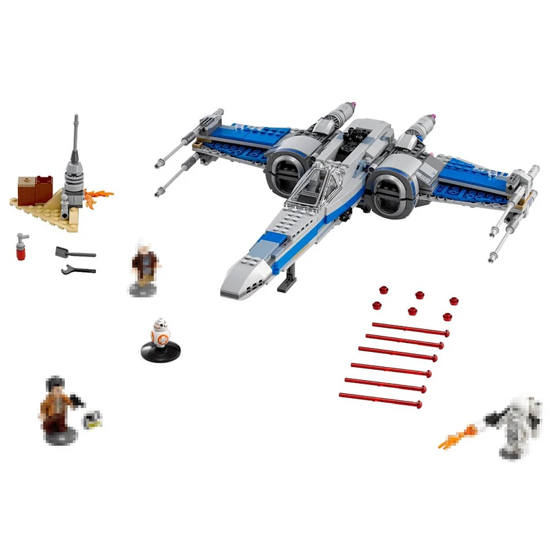 

LEPIN 05029 Star Series 740PCS War The X-Wing Fighter Set Compatible 75149 75102 Building Blocks Bricks Toys For Children
