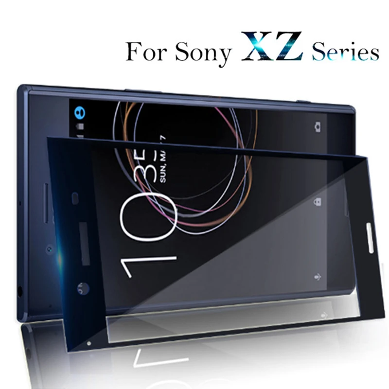 

Full Cover Tempered Glass For Sony Xperia Xa2 Ultra Xa1 Plus Screen Protector On Xz compact XzS XZ2 XZ1 XA 1 2 Protective Glass