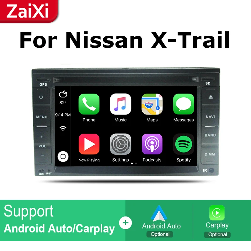 Flash Deal 2 Din Android radio bluetooth GPS Navigation wifi Stereo video For Nissan X-Trail T30 T31  2000~2013 Car Multimedia Player 4