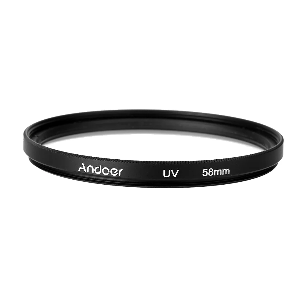 Andoer 58 мм UV+ CPL+ FLD Циркулярный фильтр комплект круговой поляризационный фильтр флуоресцентных фильтров ж/мешок для nikon Canon sony DSLR Камера