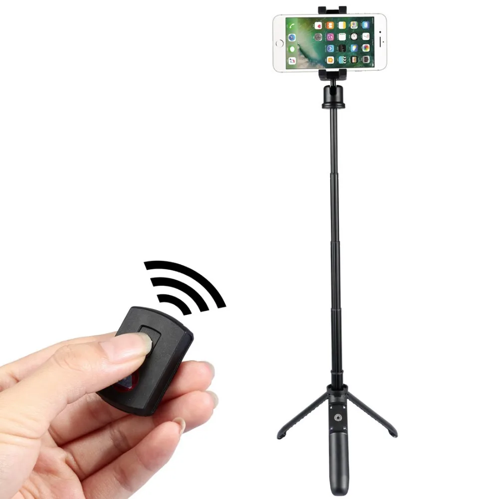 Monopé com Controle Remoto Bluetooth para Celular smartphones