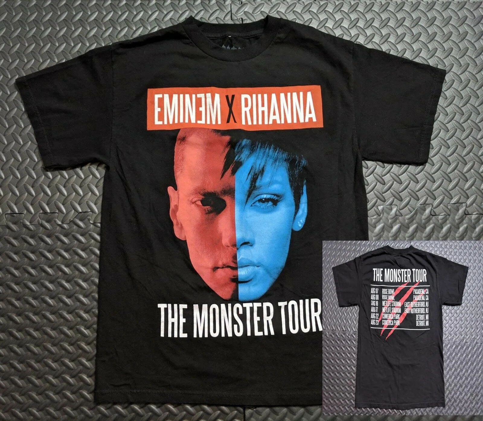 Eminem Mom/'s Spaghetti Color Black Size S to 3XL Men/'s Tshirt