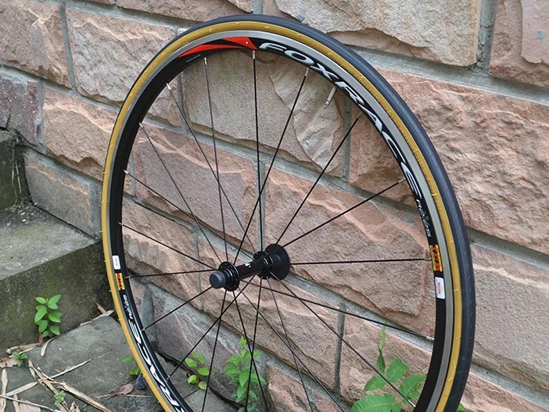 KENDA retro bicycle tires 700C road bike tire pneu 700 23C ultralight 430g racing fixie bike tyres red yellow side 110PSI