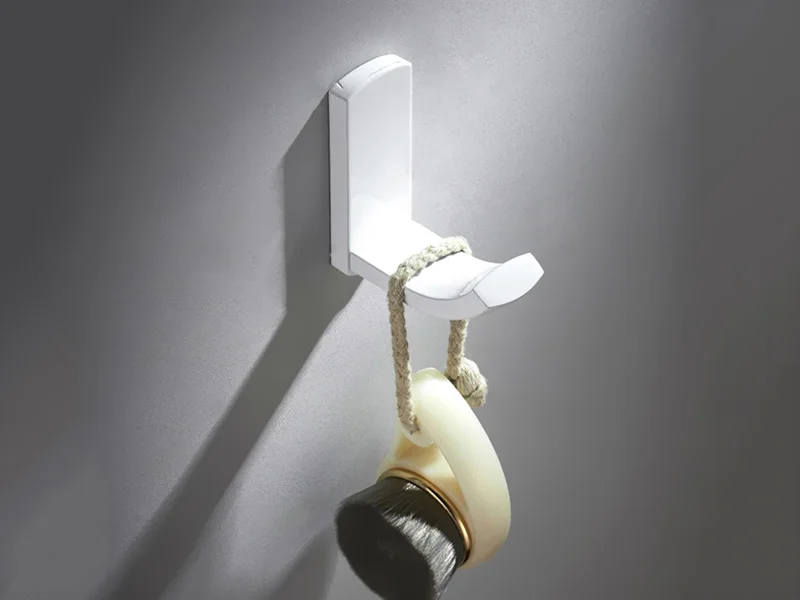 robe hook white 4