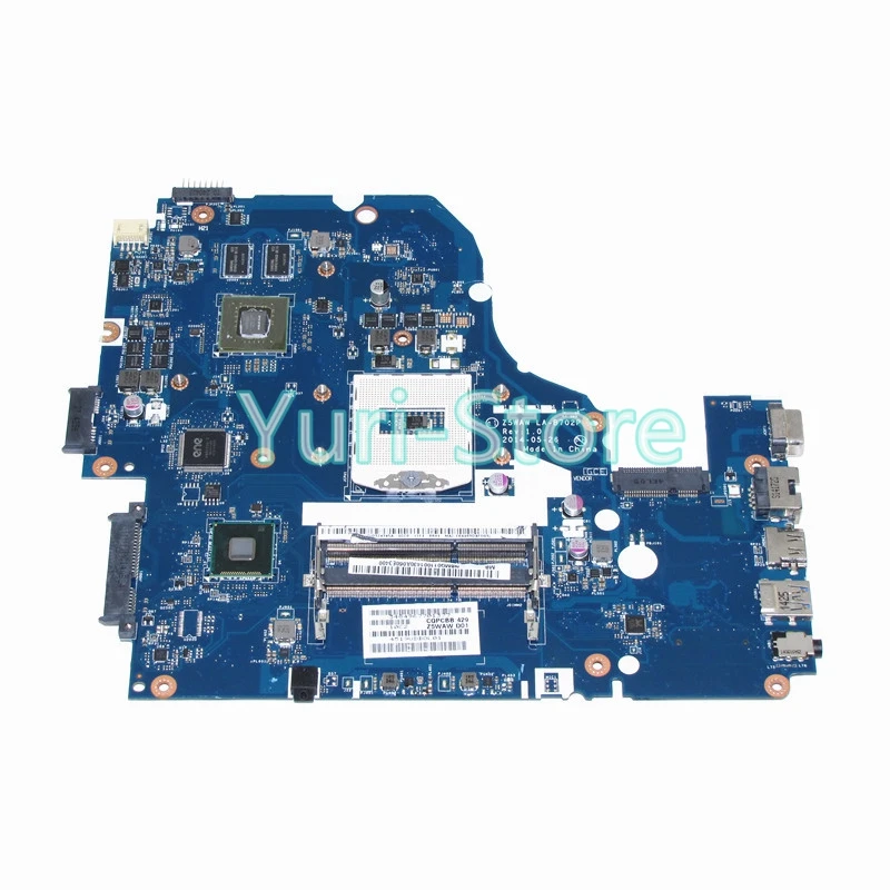 

NOKOTION Z5WAW LA-B702P NBMQ011001 NB.MQ011.001 For Acer aspire E5-572G Main board DDR3 840M GPU free cpu