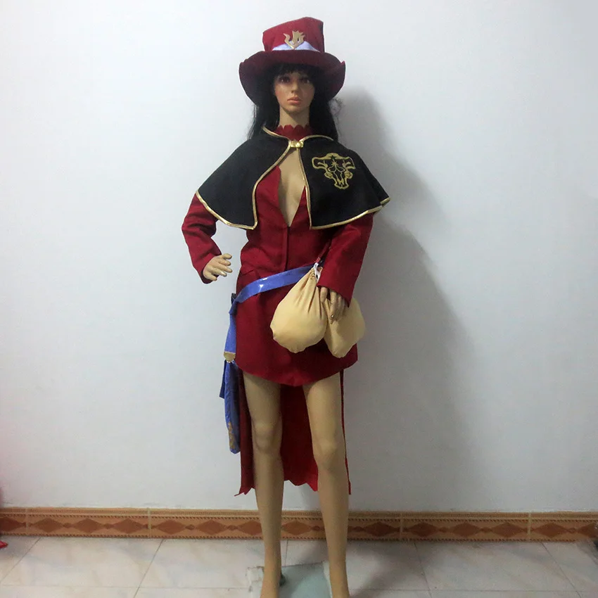 

Black Clover Vannesa Enoteca Uniform Cos Christmas Party Halloween Uniform Outfit Cosplay Costume Customize Any Size