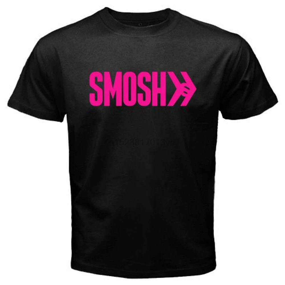 2018 новая брендовая футболка для мужчин новый SMOSH Логотип Символ известный Vlogger
