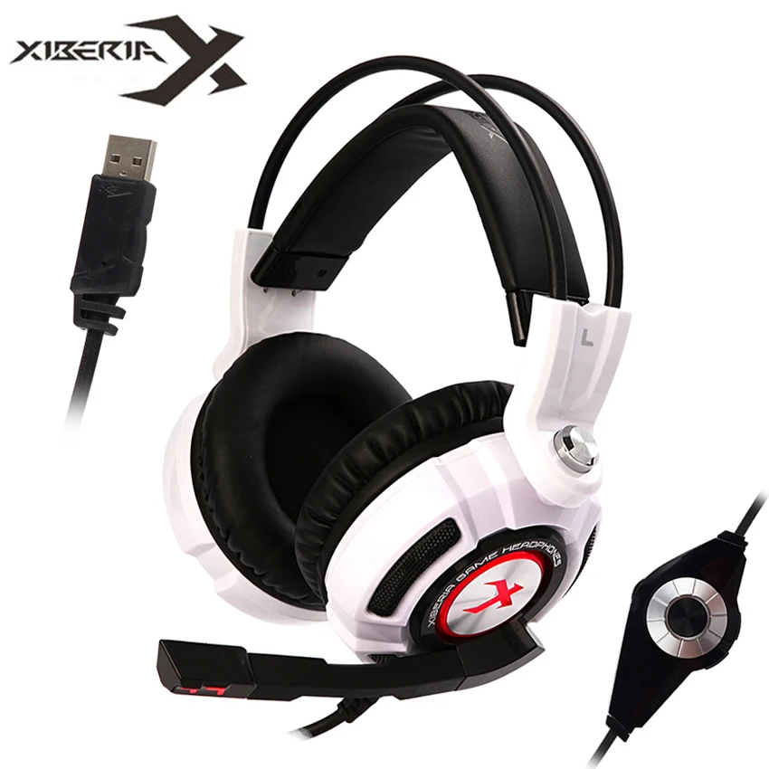 Игровая гарнитура XIBERIA для ПК виртуальная игровая 7 1 с объемным звуком
