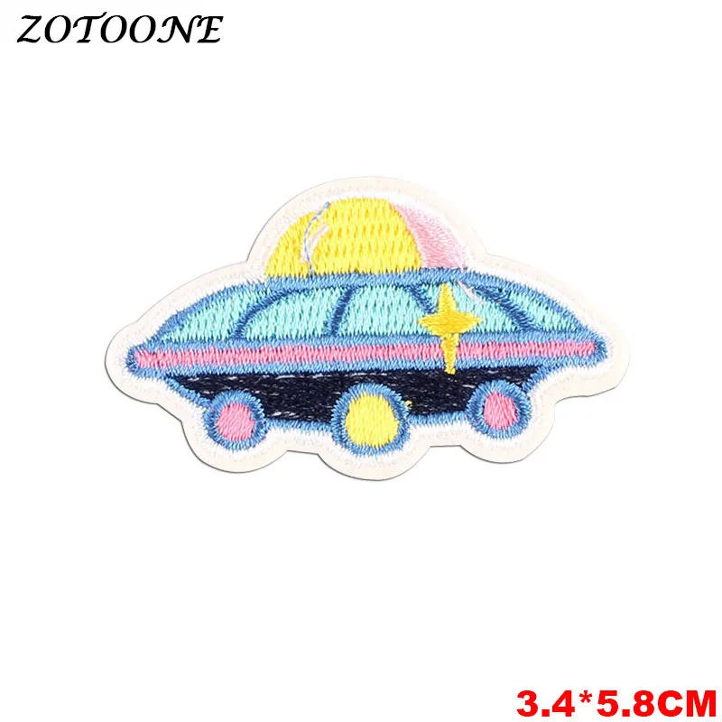 Патчи ZOTOONE с милыми животными пандой кошкой вышивка Железный патч для одежды