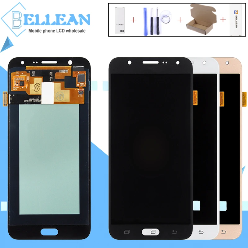 

Catteny 2015 J7 LCD Touch Screen Digitizer Assembly For Samsung Galaxy JJ700 Lcd J700F J700M J7 Display Panel Free shipping