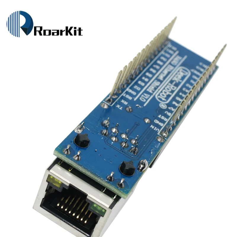 1 шт. ENC28J60 Ethernet щит V1.0 для arduino комплект+ 1 шт. совместимый модуль CH340G Nano 3,0+ 1 шт. нано терминал Плата расширения