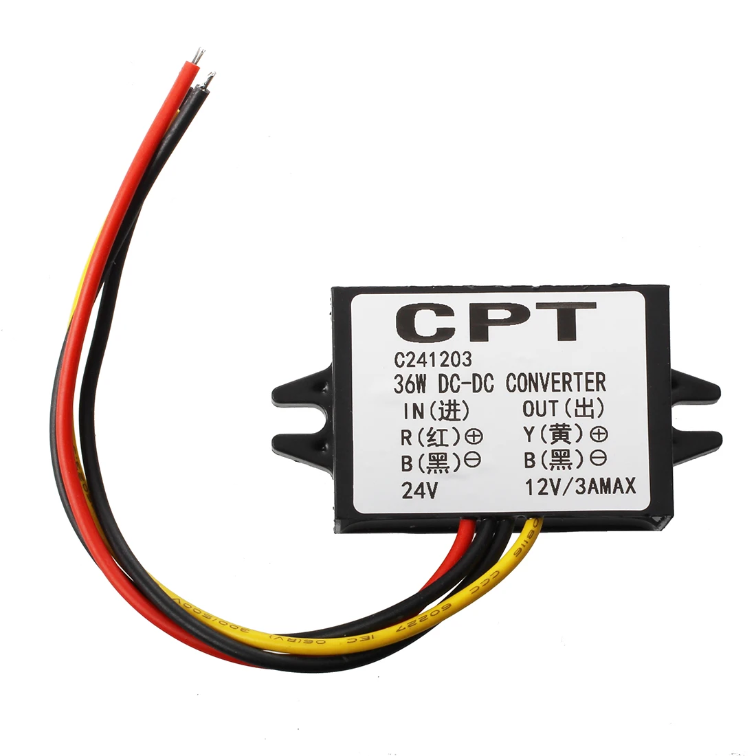

Transformer 36W LED Display Driver Power Supply Transformer DC 24V to DC 12V Mode