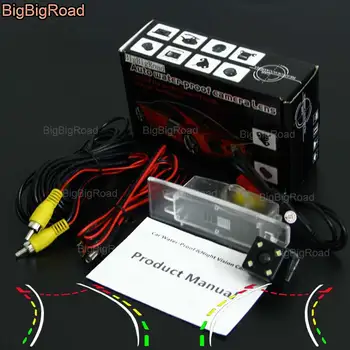 

BigBigRoad Car Intelligent Dynamic Track Rear View Camera Reversing Camera For KIA K4 K5 K7 Kx5 Optima Lotze Cadenza Sportage QL