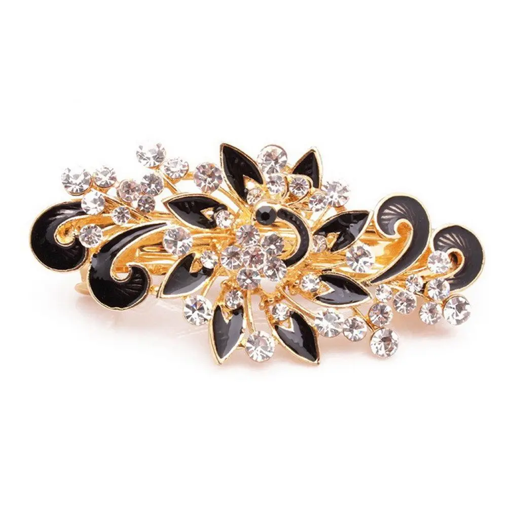 1PC Colorful Fashion Peacock Hairpin Women Girl Cute Shinning Crystal Rhinestones Peacock Hairpin Hair Clip Hair Accessories 1PC Colorful Fashion Peacock Hairpin Women Girl Cute Shinning Crystal Rhinestones Peacock Hairpin Hair Clip Hair Accessories