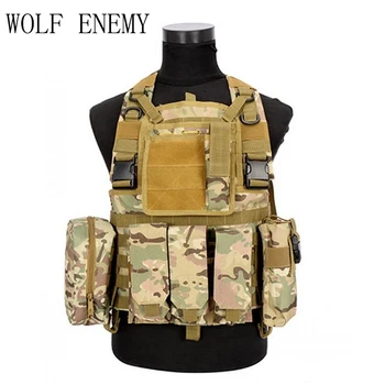 

Tactical Military Vest Field Airsoft Cs Vest Apron Vest Military Protective Equipment