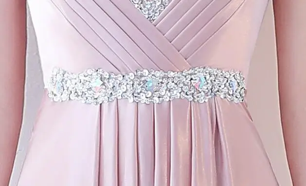 U-SWEAR 2019 Новое поступление, летнее платье подружки невесты с кристаллами и открытой спиной, а-силуэт, элегантное сексуальное платье со