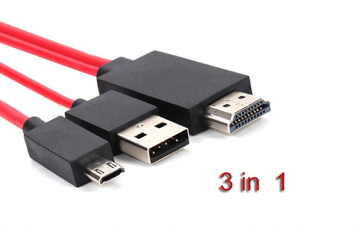 MHL Android мобильный телефон HDMI кабель адаптер micro usb к HDMI HDTV конвертер BR01 AV провод для samsung Galaxy S 3 4 5 Note 2 3 4