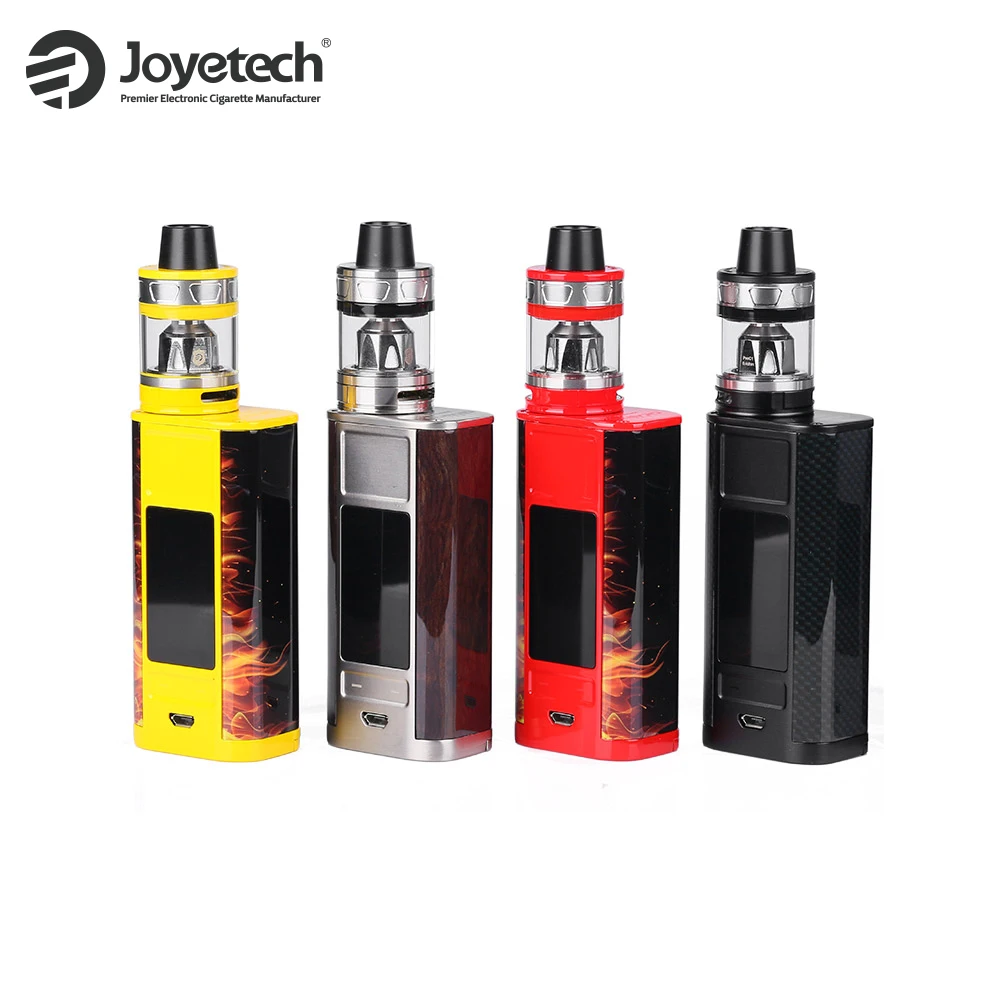 

Joyetech Original CUBOID TAP TC Kit 228W + 4ml ProCore Aries Atomizer Tank E Cig Vape Kit vs Predator Electronic Cigarro Vaping