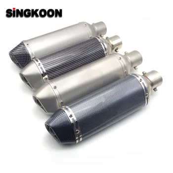 

FOR Honda VTR 800 1200 Interceptor ST 1300 CTX Motorcycle Exhaust Pipe Muffler Escape Stainless Silencer with DB KILLER 51mm