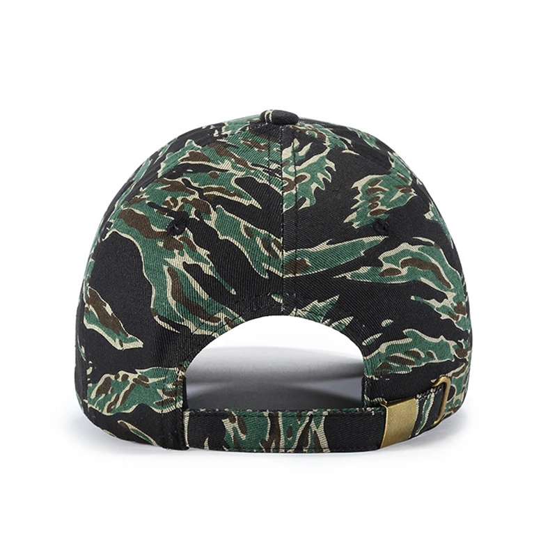 Baseball Cap Men Military Dad Hat Hip Hop Adjustable Snapback Cotton Curved Bill Sports Outdoor Summer Accessory (2)