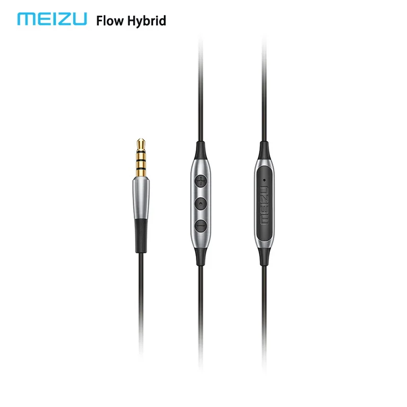 Наушники вкладыши meizu flow с тройным драйвером гибридные Hi Fi наушники микрофоном и