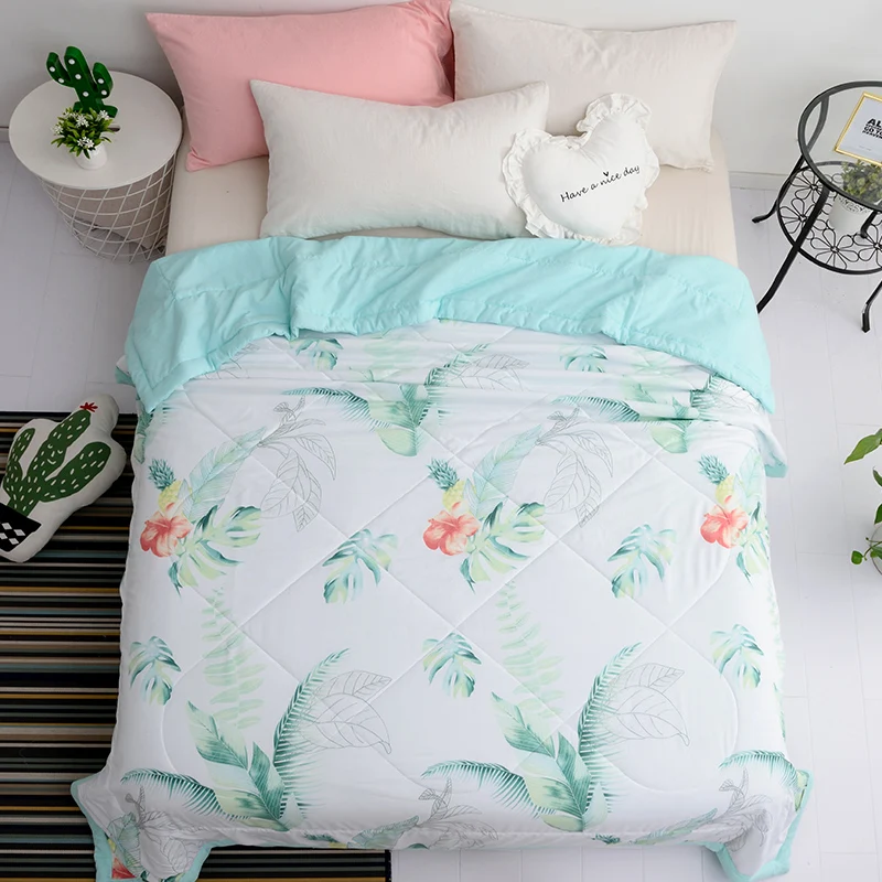 New Bedspread Summer Quilt Thin Comforter Stiching Bedroom Duvet 1 Filling Bedding Bedclothes | Дом и сад
