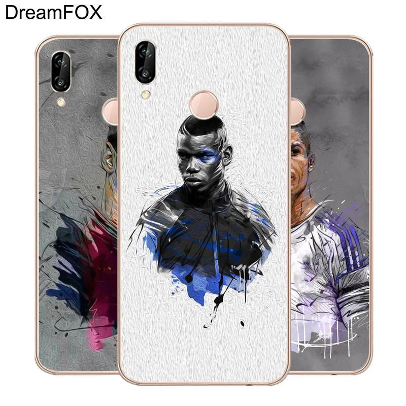

DREAMFOX M223 Football Superstar Soft TPU Silicone Case Cover For Huawei Honor 6A 6C 7X 9 10 P20 Lite Pro P Smart