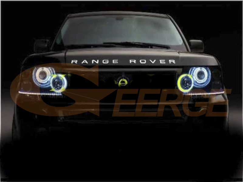 RGB angel eyes Land Rover Range Rover L322 Sport 2002 2003 2005 2006 2007 2008 2009(15)