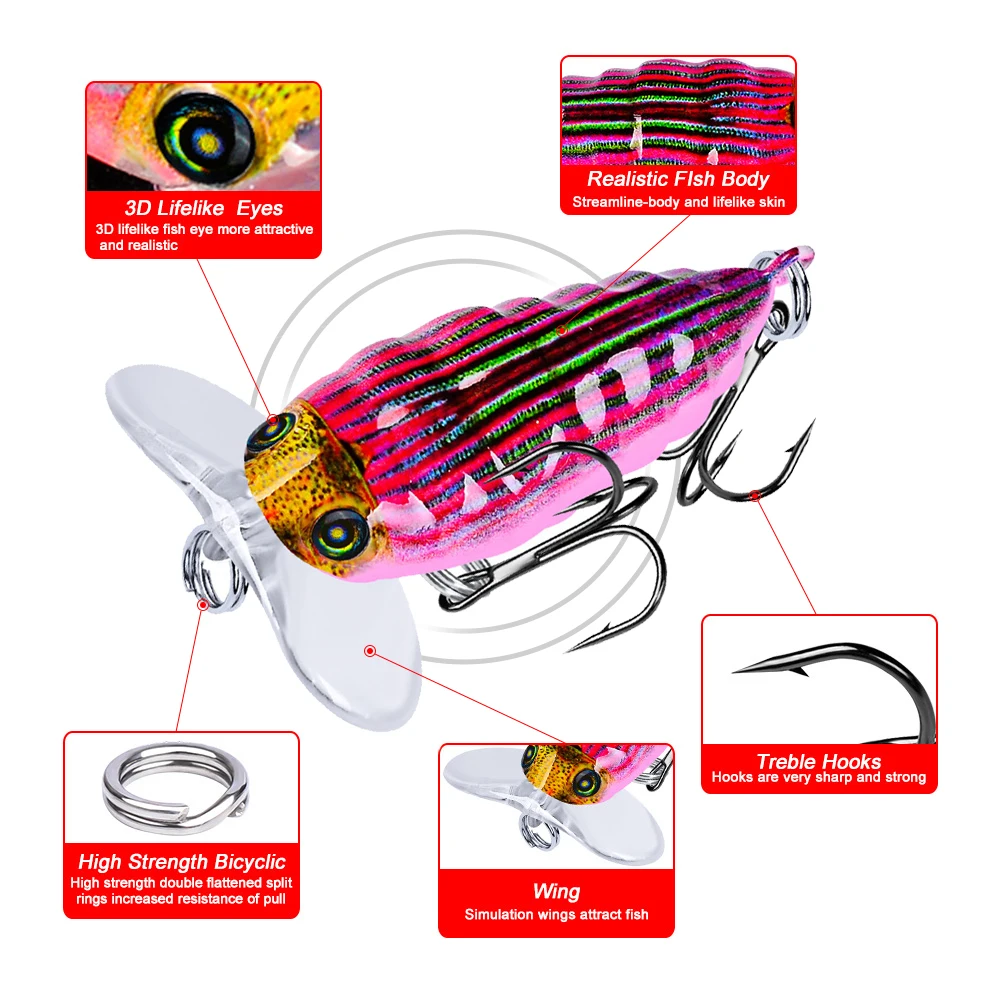 الحشرات الصيد إغراء 4 cm 4g نابض بالحياة الصيد الطعم باس الزيز Iscas Artificiais الفقرة Pesca Crankbait الصيد معالجة خطاف الصيد الحشرات الصيد إغراء 4 cm 4g نابض بالحياة الصيد الطعم باس الزيز Iscas Artificiais الفقرة Pesca Crankbait الصيد معالجة خطاف الصيد
