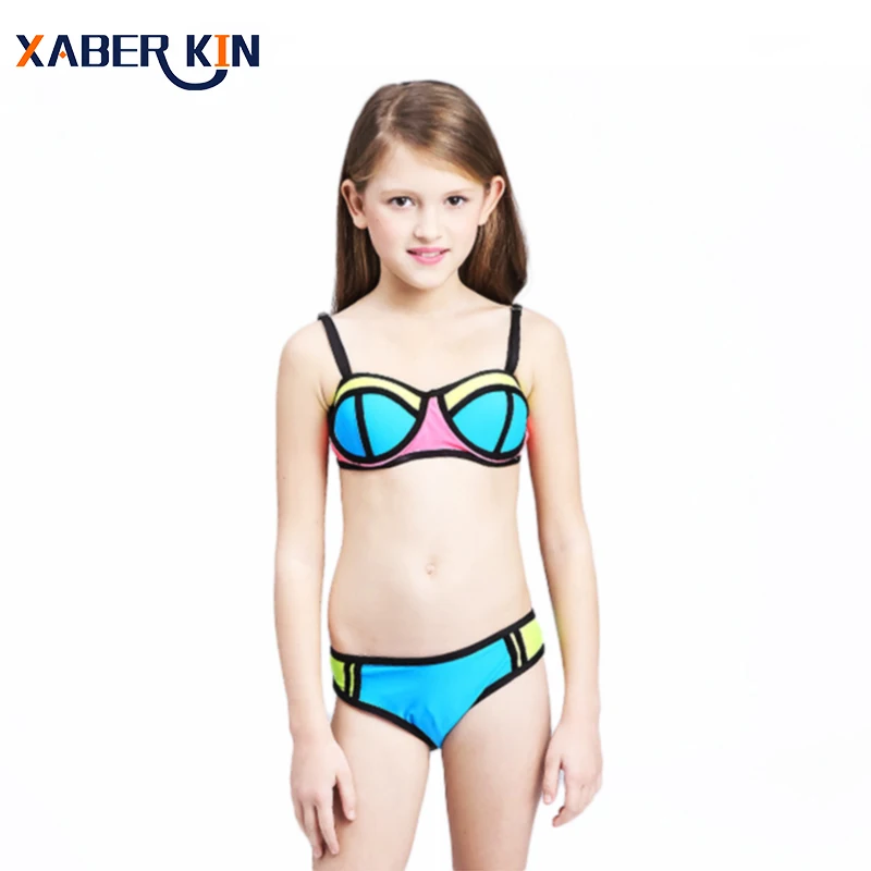 girls padded swimsuit