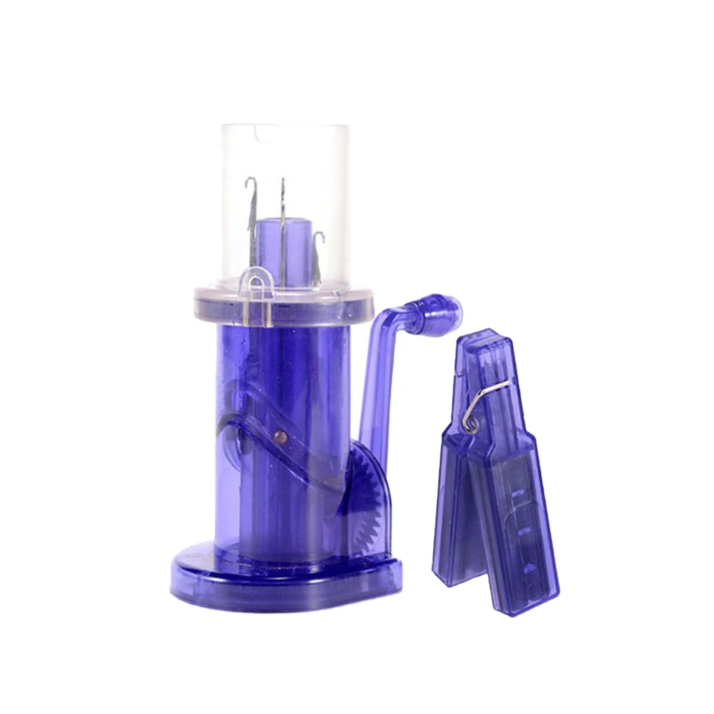 Kopen Draagbare Gemakkelijk Breien Tool Huishoudelijke Mini Naaimachine Truien Armband Weaver Thuis DIY Craft Tool