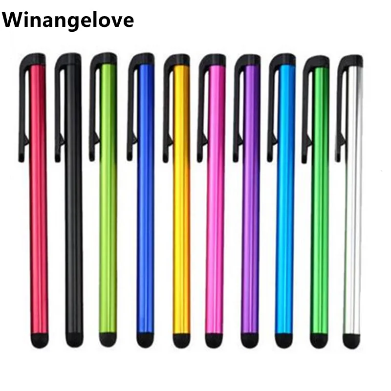 

Winangelove 1000pcs Wholesale Good Quality Universal Capacitive Stylus Touch Pen for iPhone Tablet PC Cellphone,drop shipping