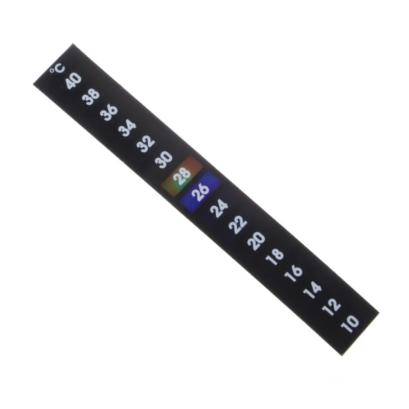 

1Pc Adhesive Strip Thermometer Displays Degrees Celsius for Homebrew Beer Wine Mead