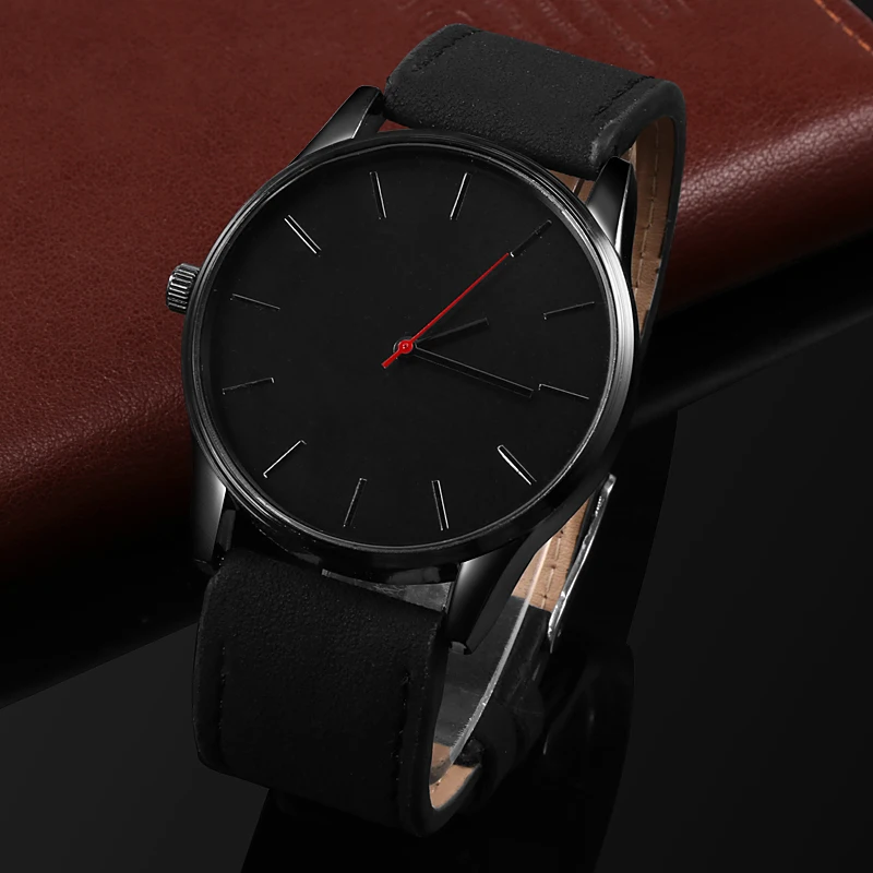 

2018 New Luxury Brand Ultra-thin Watches Men Quartz Wristwatch Fashion Leather Straps Watch Erkek Kol Saati Relogio Masculino