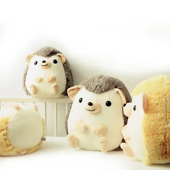 

Bomei/Hedgehog Round Plush Toy 30 cm Plush Dolls For Children High Quality Soft Cotton Baby Brinquedos Animals For Gift
