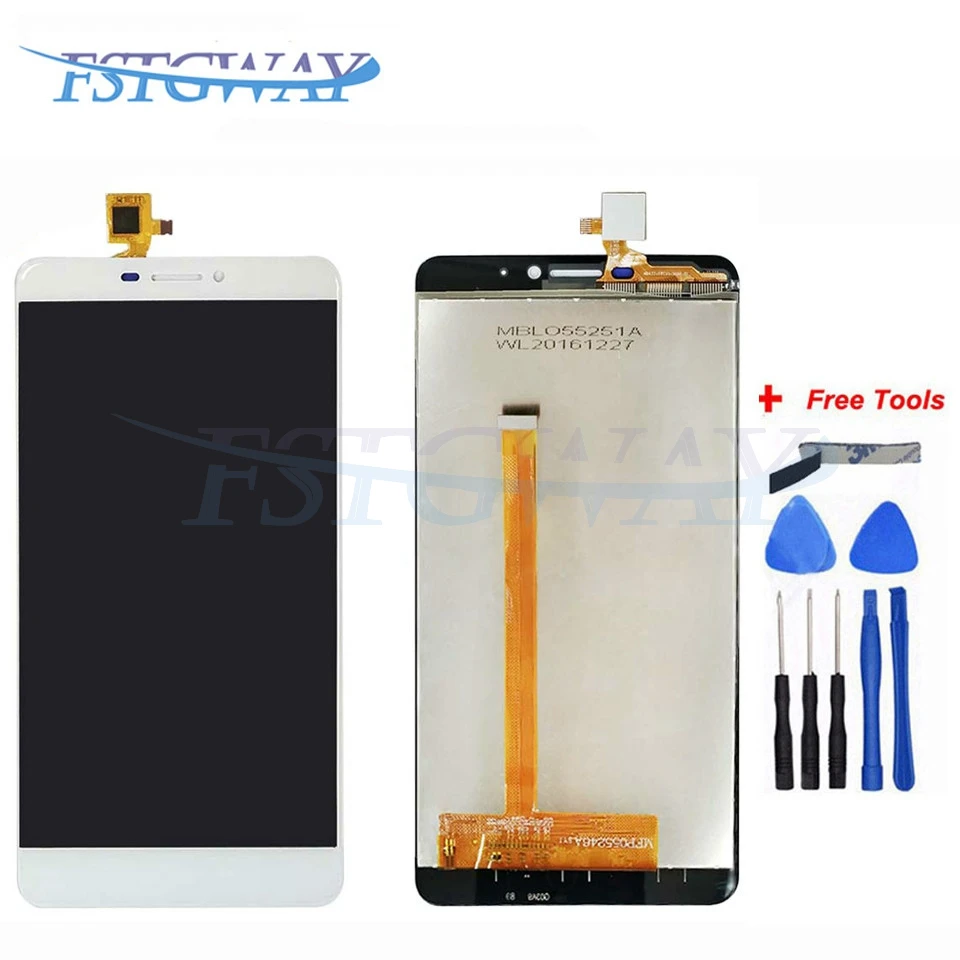 

FSTGWAY For Bluboo Dual LCD Display and Touch Screen Assembly Repair Part 5.5 Accessories For Bluboo Dual +Tools