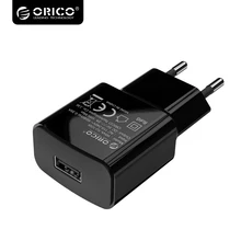 ORICO USB устройство с ЕС Разъем зарядное устройство мобильного телефона 2A 1A 5 Вт 10 Вт зарядное устройство usb для планшетных ПК