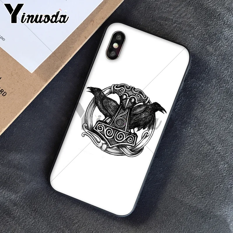 Viking odin norse Huginn and Muninn bird