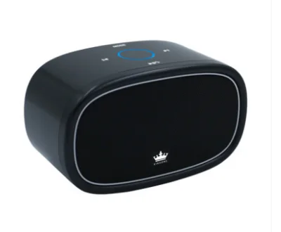 Kingone K55 Bluetooth Динамик элегантный двойной Динамик окружении тяжелый бас мини беспроводной домашний динамик TF карты MP3 плеер handsf - Цвет: Черный