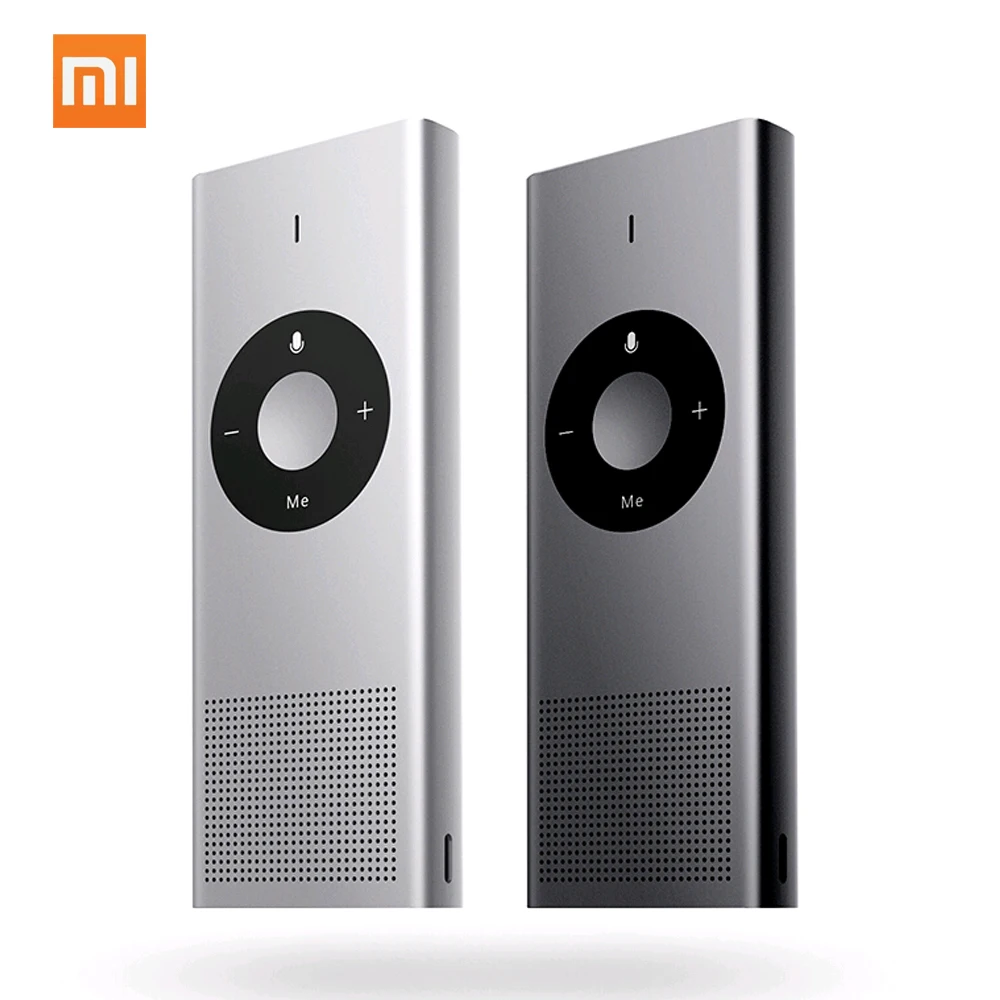 

Xiaomi Voice Translator Moyu AI Portable Mini Interpreter 14 Languages Microsoft Translation Engine Support Russian Language