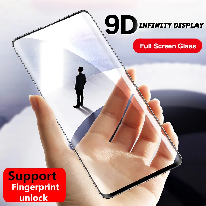 9D изогнутое стекло для samsung Galaxy S10 S9 Plus S10E закаленное полное покрытие Защита