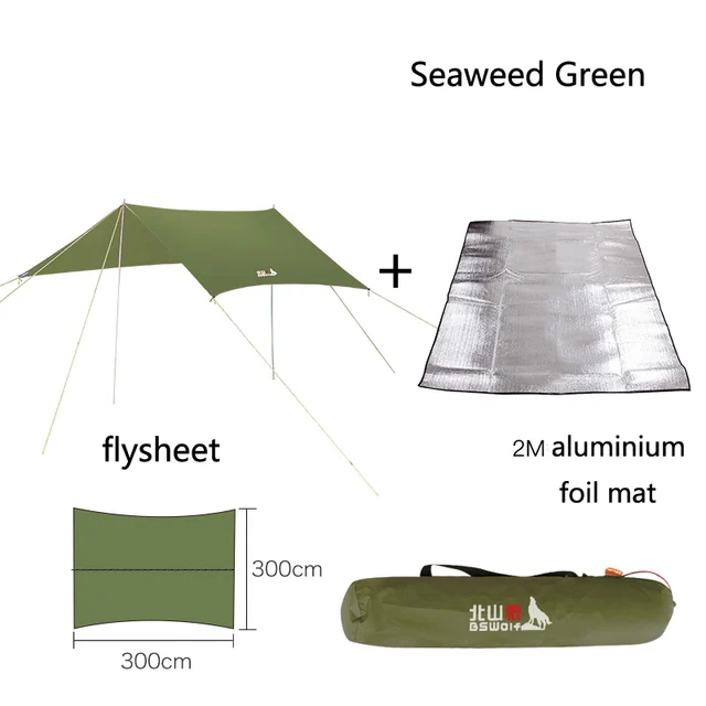 Best Price BSWolf Sunshade Canopy Beach Tent with 200mm Moisture-proof Mat for Outdoor Camping Best Price BSWolf Sunshade Canopy Beach Tent with 200mm Moisture-proof Mat for Outdoor Camping