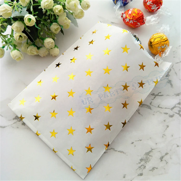 100pcs Gold Foil Favor Bags Star Candy Bags Wedding Favors Goody Bags Lovely Treat Bags Birthday Party Sacks Container Bag F Wedding Favorsbag Bag Aliexpress