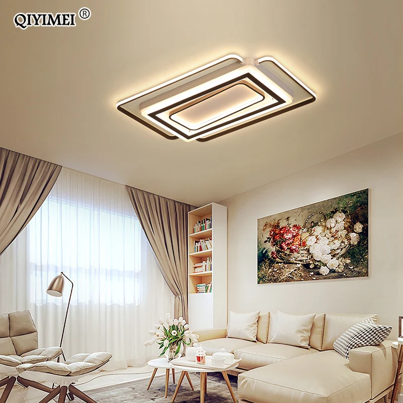 

Modern Led ceiling Lighting Coffee Body ceiling light Living room Bedroom Lustres