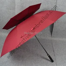 3 лота получить 1 лот бесплатно реальные двухслойные 210 T понджи Гольф Зонты стекловолокно Авто Открыть, анти-гром, антистатические, цвет случайный