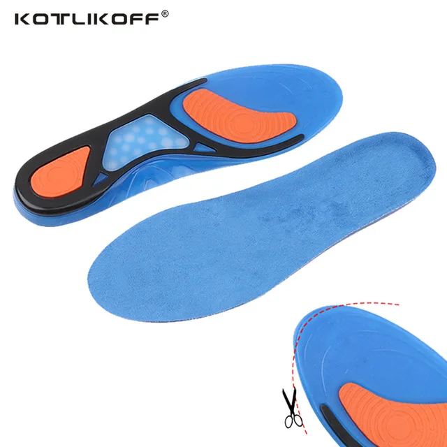 KOTLIKOFF Sport Insole Gel Massaging Insole Plantar Fasciitis Heel Arch